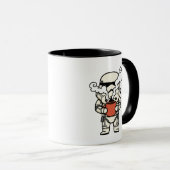 Mug Coffee Mug, Funny  Gift, Chibi Sci-Fi Geek Gift  (Devant droit)