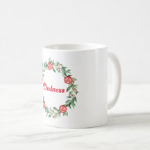 Mug Coffee Mug-Kindness rose Floral (Devant droit)