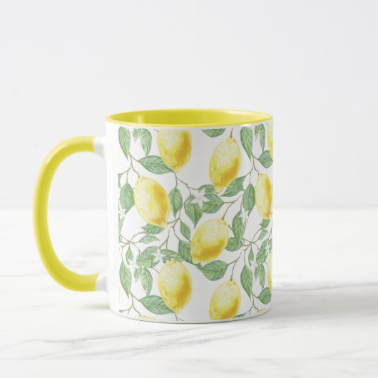 Mug Coffee Mug-Lemons (Gauche)
