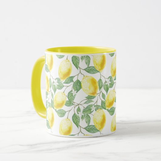 Mug Coffee Mug-Lemons (Devant gauche)