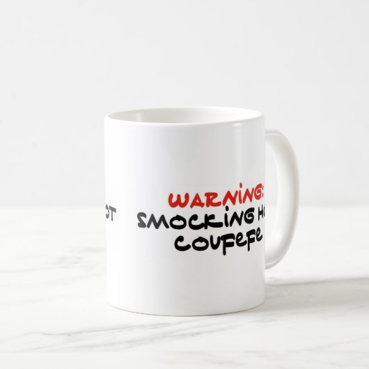 Mug Coffee    MugAvertissement : Fumer le café chaud (Devant droit)