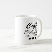 Mug Coffee One Cup (Devant droit)