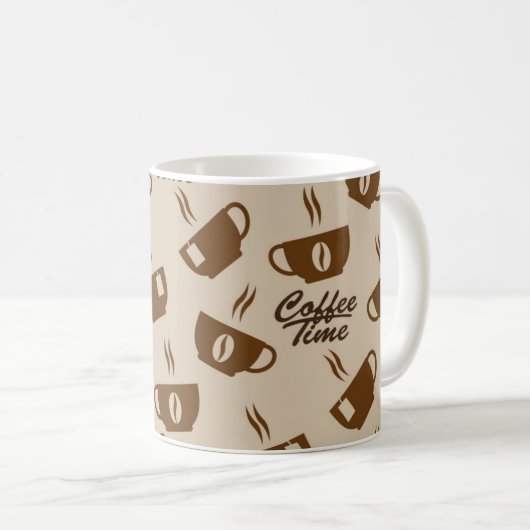 Mug Coffee pattern (Devant droit)