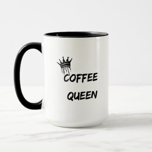 Mug , coffee, Queen  Mok (Links)
