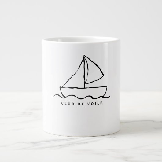 Mug coffee sample club de voile  (Devant)