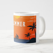 Mug coffee sample island summer  (Devant droit)