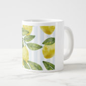 Mug coffee sample logo lemon  extra grote beker (Voorkant rechts)