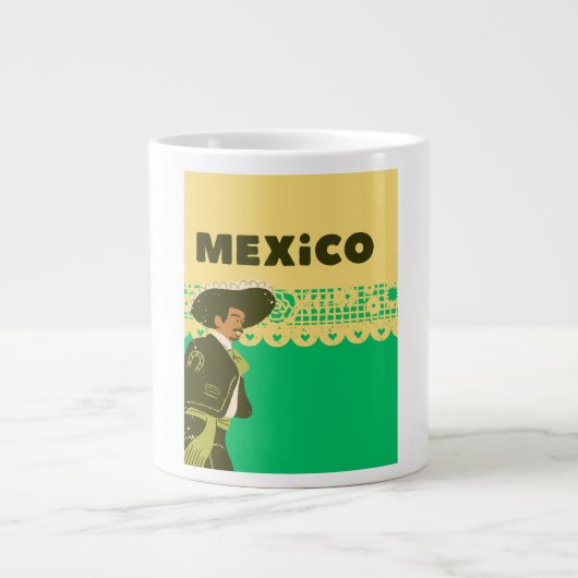Mug coffee sample mexico extra grote beker (Voorkant)