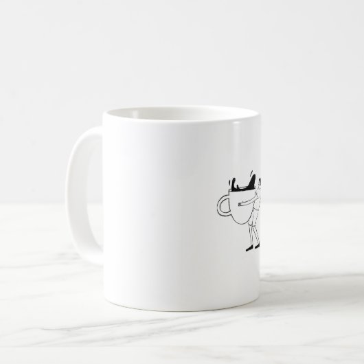 Mug coffee sample time coffee koffiemok (Voorkant links)