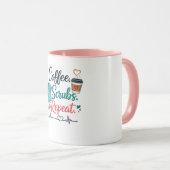 Mug Coffee. Scrubs. Repeat. (Devant droit)
