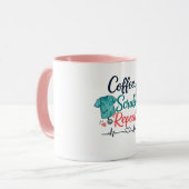 Mug Coffee. Scrubs. Repeat. (Devant gauche)