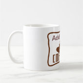 Mug Coffee Sign, ajouter un nom (Gauche)