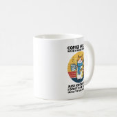 Mug Coffee Spelled Backwards Is EEFFOC – Funny Caffein (Devant droit)