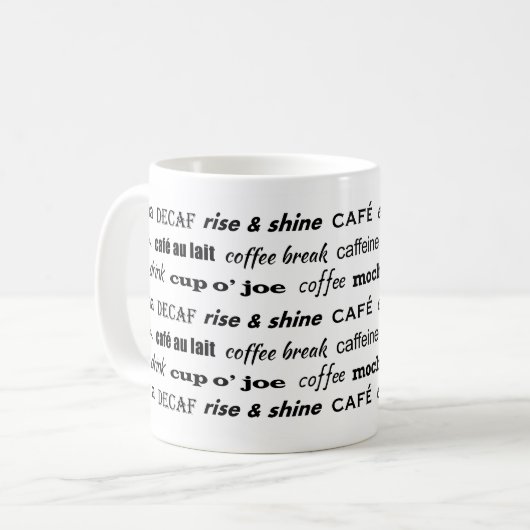 Mug Coffee Talk (Devant gauche)