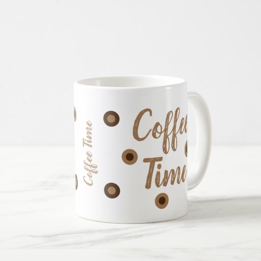 Mug Coffee Time (Devant droit)