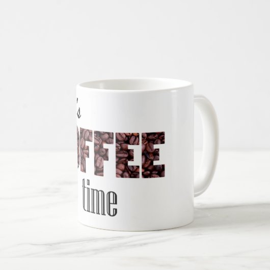 Mug Coffee Time Cup (Devant droit)