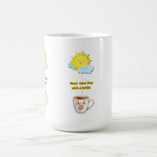 Mug Coffee Time – Cute Smiling Cup