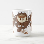 Mug **Coffee Time – Cute Smiling Cup Steam (Centre)
