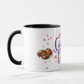 Mug coffee time modern design (Gauche)