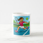 Mug Coffee to get me ready for Tennis! (Centre)