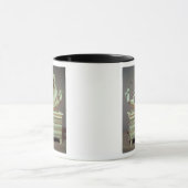 Mug Coffre avec un bateau décoré de deux têtes (Centre)