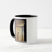 Mug Coffre de Canopic sous forme d'ensemble de tombeau (Devant gauche)