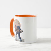 Mug Coffre-fort au plat (Devant gauche)