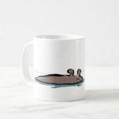 Mug coffre-fort dans l'eau (Devant gauche)