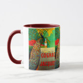 Mug Cognac Jacquet Affiche publicitaire Vintage (Gauche)