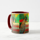 Mug Cognac Jacquet Affiche publicitaire Vintage (Devant gauche)
