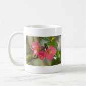 Mug Cognassier à Fleurs Roses Glow (Gauche)