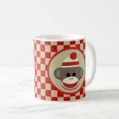 Mug Cognez le garçon de singe avec rouge et les (Devant droit)
