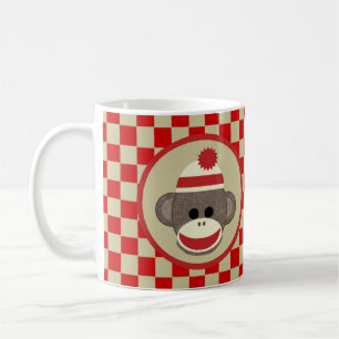 Mug Cognez le garçon de singe avec rouge et les