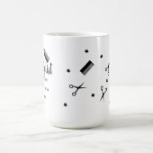 Mug Coiffeur Citation drôle Coiffeur Etoiles Cool (Centre)