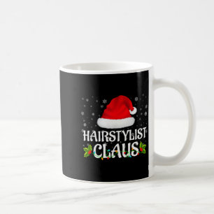 Mug Coiffeur Claus Lumières de Noël Pyjama Famille M