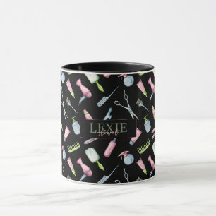 Mug Coiffeur, Coiffeuse Salon de Beauté Personnalisé