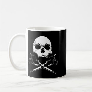Mug Coiffeur Crâne _ Cute Cheveux Beautigouvernement