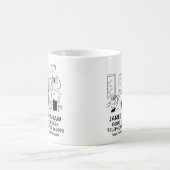 Mug Coiffeur de barbier ou de gents Promotionnels (Centre)