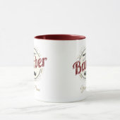 Mug Coiffeur de cheveux Hustler Coiffeur Rétro coiffeu (Centre)