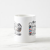 Mug Coiffeur de favori de coiffeurs (Centre)