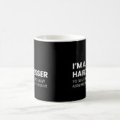 Mug Coiffeur et coiffeur Drôle Dire (Centre)