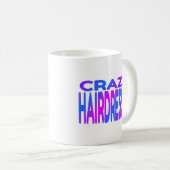 Mug Coiffeur fou (Devant droit)