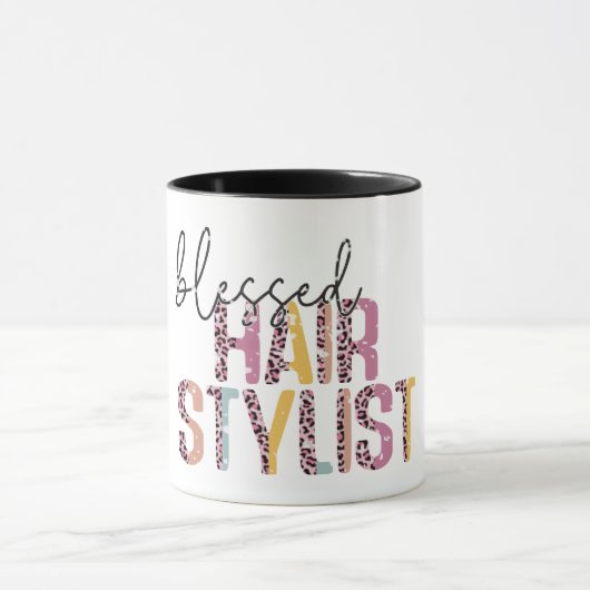 Mug Coiffeur léopard (Centre)