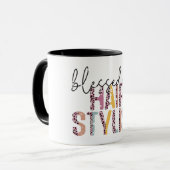 Mug Coiffeur léopard (Devant gauche)