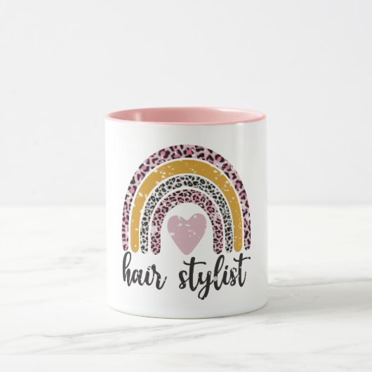 Mug Coiffeur Leopard Boho (Centre)