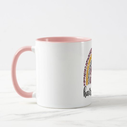 Mug Coiffeur Leopard Boho (Gauche)