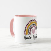Mug Coiffeur Leopard Boho (Devant gauche)