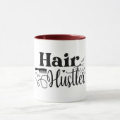 Mug Coiffeur Minimaliste Hustler de Cheveux (Centre)