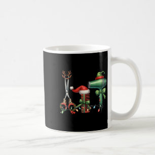 Mug Coiffeur Noël Coiffeuse licenciée Coiffeur
