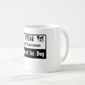 Mug Coiffeur perdu de chien (Devant droit)